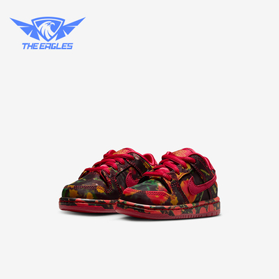 Nike/耐克正品Dunk Low婴童时尚轻便低帮经典休闲板鞋FZ1237-600