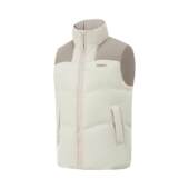 李宁正品 反伍BADFIVE男子户外休闲宽松保暖立领羽绒马甲AMRV029