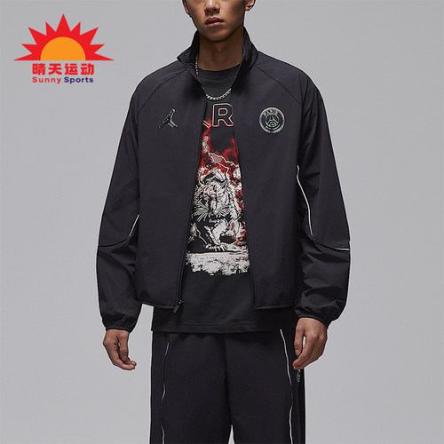 Nike/耐克正品JORDAN男士立领耐穿休闲经典运动外套IF3798-018