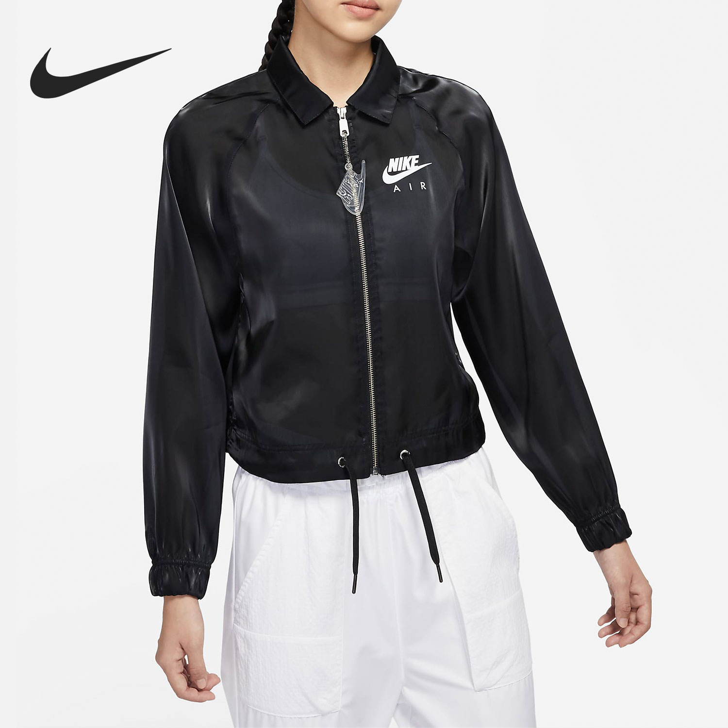 Nike/耐克官方正品当季新款女子运动时尚夹克外套DJ1057-010