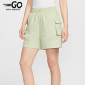 耐克正品 Sportswear女士高腰梭织经典 宽松短裤 Nike IH9273 397