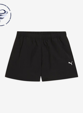 Puma/彪马正品夏季女士宽松经典干爽透气运动休闲短裤631918-01