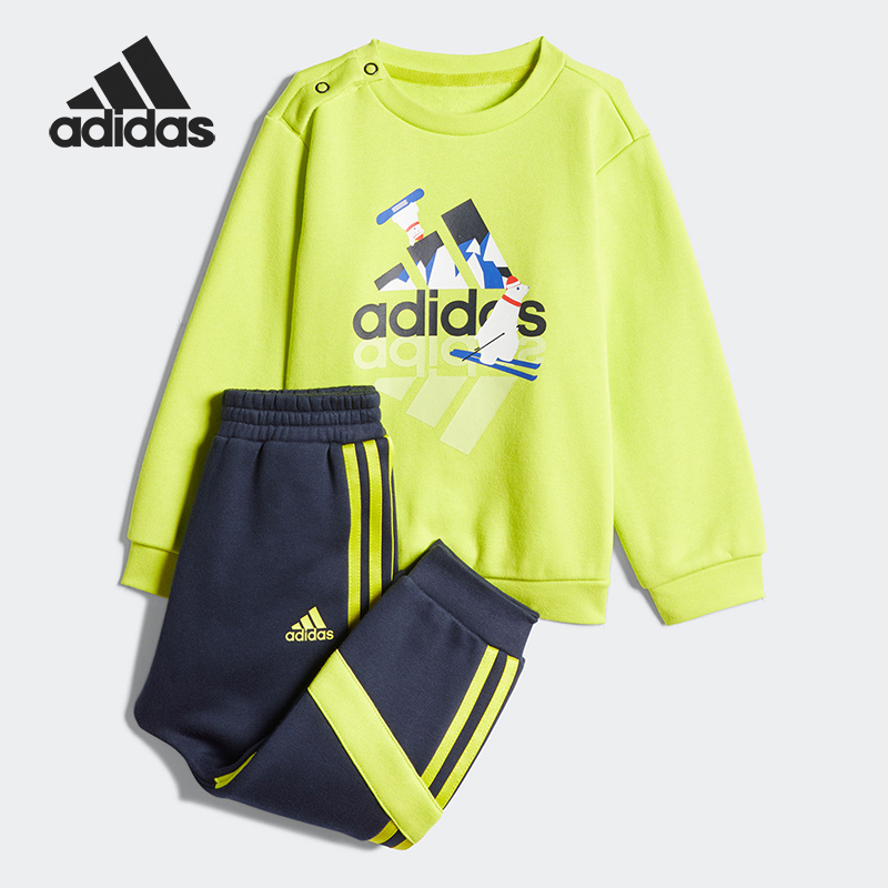阿迪达斯婴幼童训练运动套装