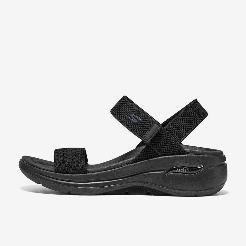 Skechers/斯凯奇正品夏季新款女子时尚休闲透气运动沙滩凉鞋