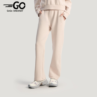 女士日常直筒针织运动长裤 Adidas 款 2025冬季 KH2689 阿迪达斯正品