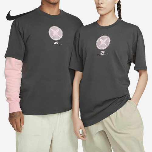 Nike/耐克正品男女同款印花圆领经典运动休闲短袖T恤FN0670-060