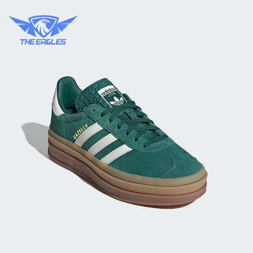 Adidas/阿迪达斯正品新款三叶草女士厚底休闲运动低帮板鞋JI0325