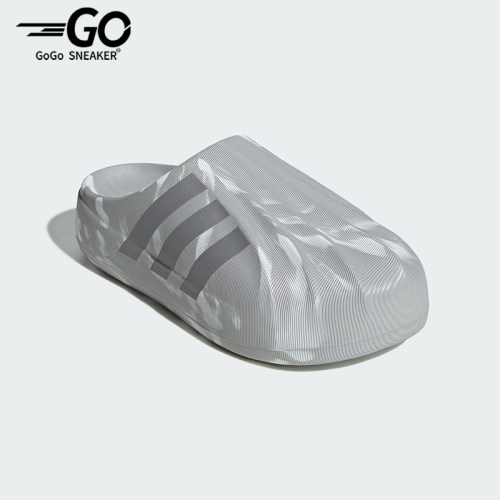 Adidas/阿迪达斯正品三叶草男女套入式耐磨经典贝壳头拖鞋JI3154