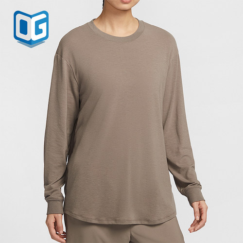 Nike/耐克正品One Relaxed Dri-FIT 女士长袖上衣FN2818-233