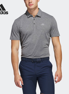 Adidas/阿迪达斯正品夏季男士印花运动休闲翻领POLO衫IA5449