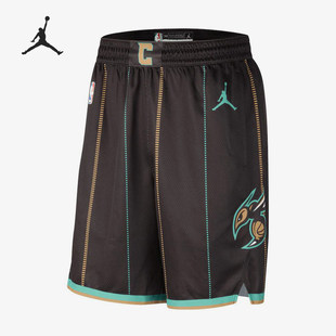 Nike/耐克正品NBA黄蜂队球迷版男士篮球运动短裤DO9651-010