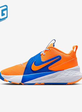 Nike/耐克正品2025 GS女子大童系带运动耐磨减震篮球鞋HF6279-800