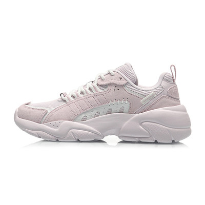 李宁正品板鞋女鞋追月女子运动鞋夏季新款潮流休闲鞋AGLQ248