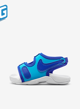 Nike/耐克正品SUNRAY ADJUST 6婴童魔术贴休闲凉鞋DR5709-400