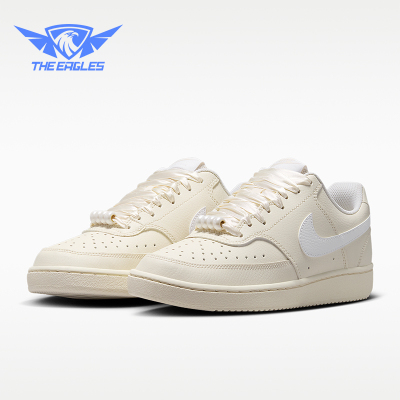 Nike/耐克正品Court Vision Low女士低帮透气运动板鞋IB6652-100