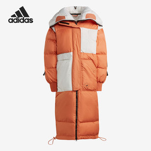 Adidas/阿迪达斯当季新款女子中长款保暖棉服GU3816