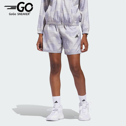 Adidas/阿迪达斯正品篮球系列女士运动经典透气训练短裤JC5916
