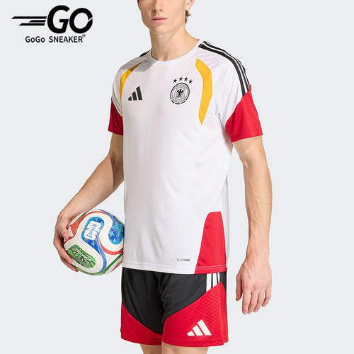 Adidas/阿迪达斯正品2026年男士修身圆领经典运动短袖T恤KB4440