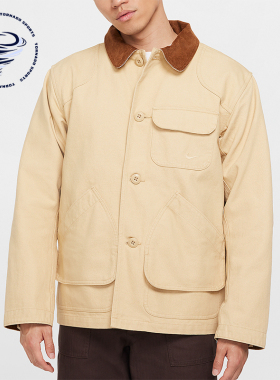 Nike/耐克正品Life 男士法兰绒拼接衬里工装风外套FZ0133-252