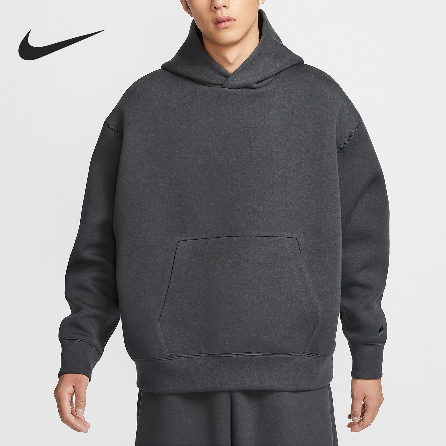Nike/耐克官方正品Tech Reimagined男士连帽针织卫衣FZ0745-060