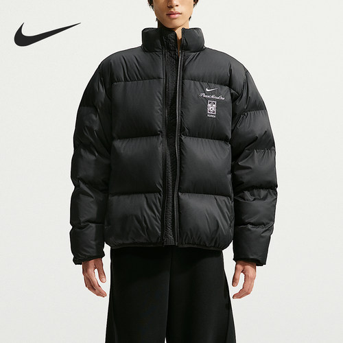 Nike/耐克正品男女时尚舒适简约拉链立领保暖棉服IM3224-010