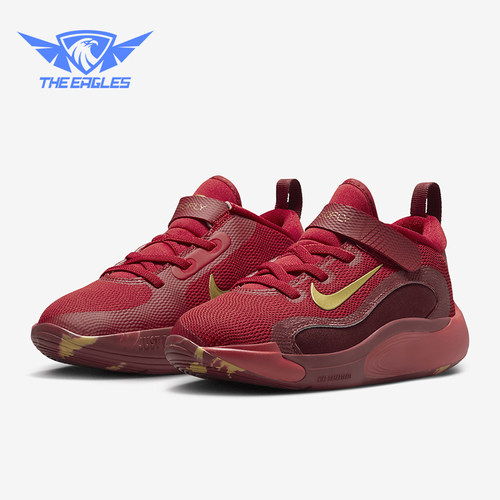 耐克儿童运动缓震魔术贴篮球鞋