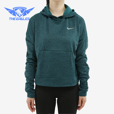 Nike/耐克正品Therma Element女士复古连帽套头卫衣CJ0584-347