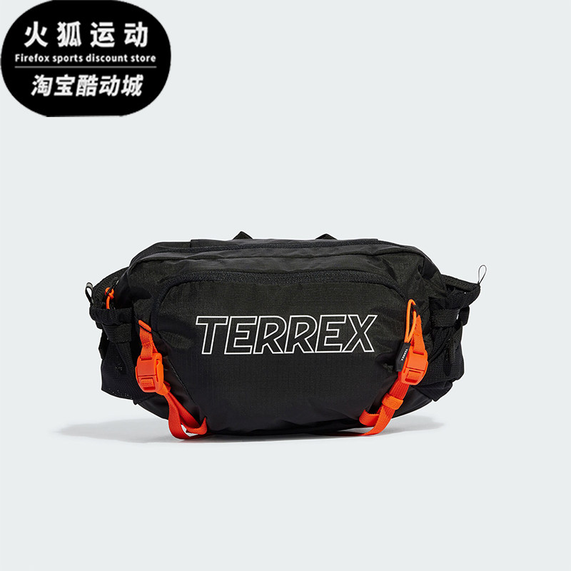 阿迪达斯男女运动户外便携腰包