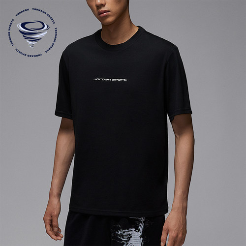 Nike/耐克正品Jordan男士柔软轻盈透气针织运动短袖IB6762-010
