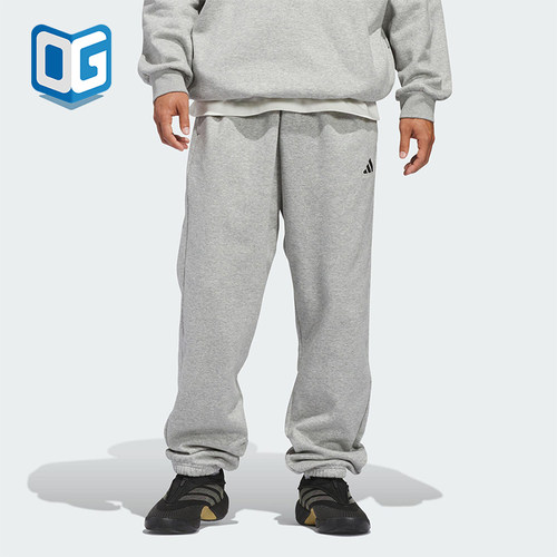 Adidas/阿迪达斯正品FL PANT男女休闲松紧腰篮球运动长裤KB7551