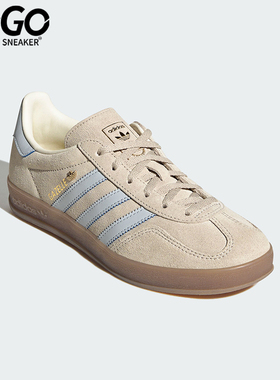 Adidas/阿迪达斯正品三叶草女士日常低帮系带耐磨休闲板鞋JR2432