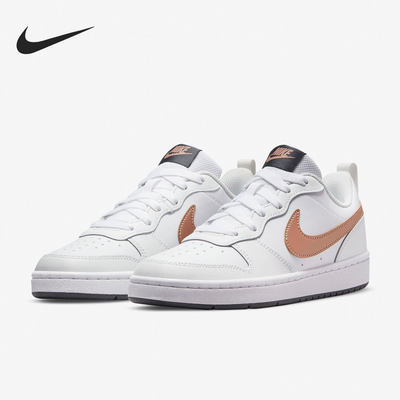 耐克正品Court Borough Low 2 (GS) 大童女子运动鞋 BQ5448-116