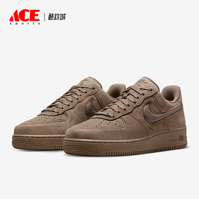 Nike/耐克正品Air Force 1女士耐磨复古运动系带休闲鞋HV4406-200