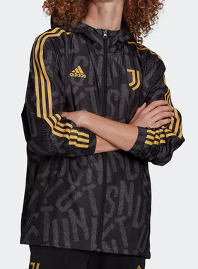 Adidas/阿迪达斯正品当季新款男子JUVE WINDBREAKR梭织外套FR4220