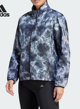 Adidas/阿迪达斯OTR AOP JACKET女子运动夹克外套IJ5427