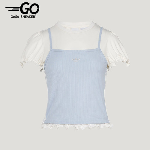 Adidas/阿迪达斯正品三叶草女士日常休闲经典运动短袖T恤KY3298