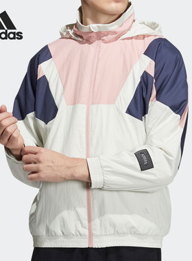 Adidas/阿迪达斯正品休闲男子时尚运动立领夹克外套 HE9893