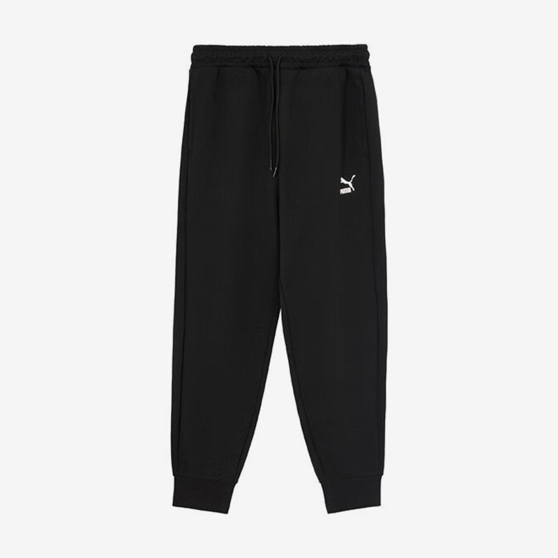 Puma/彪马官方正品新款男子简约修身舒适针织运动长裤536401-01