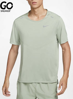 Nike/耐克正品秋季新款男士宽松训练健身跑步短袖CZ9185-372