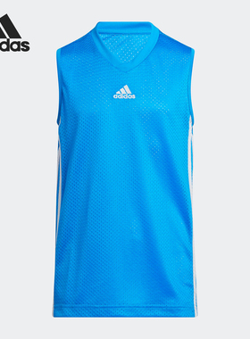 Adidas/阿迪达斯正品新款大童舒适透气V领运动无袖背心HF5884