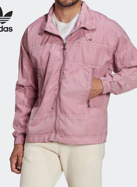 Adidas/阿迪达斯官方正品三叶草C GARMENT D TT男休闲夹克HC4583