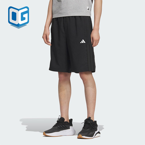 Adidas/阿迪达斯正品2025夏季款男士透气经典户外宽松短裤KC2882