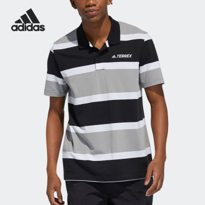 Adidas/阿迪达斯正品当季新款男子休闲运动短袖Polo衫 GN7604