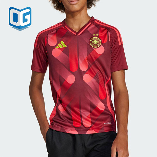 Adidas/阿迪达斯正品DFB A JSY Y大童足球经典运动比赛短袖JF2608