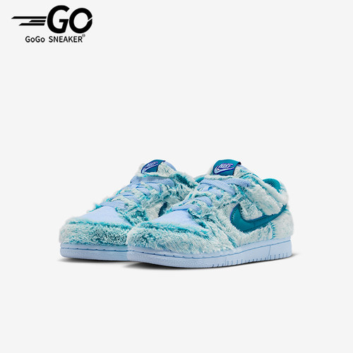 Nike/耐克正品Dunk Low小童低帮日常毛绒休闲运动鞋IM7170-441