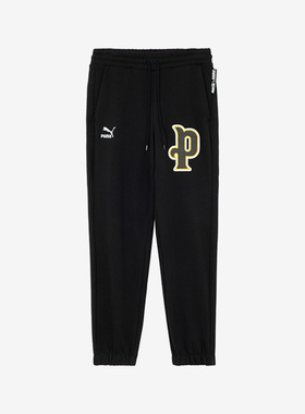 Puma/彪马正品运动休闲男子系带针织印花束脚长裤536183-01