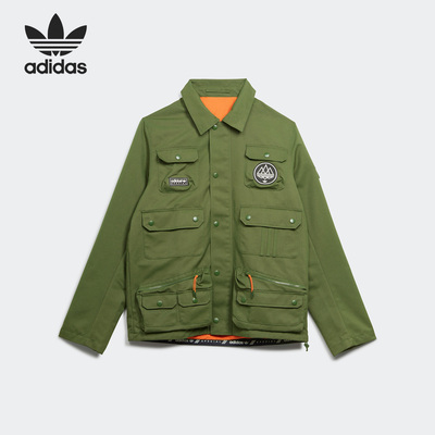 Adidas/阿迪达斯正品三叶草新款男子运动休闲夹克外套HS4162