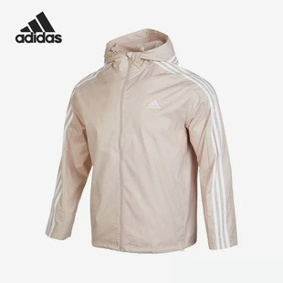 新款 春季 男子休闲运动连帽外套IB0383 阿迪达斯正品 Adidas