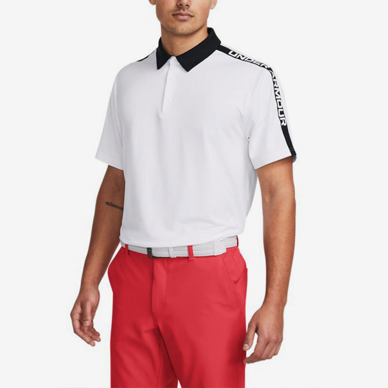 UA/安德玛正品夏季新款男子运动高尔夫翻领短袖POLO衫1383153-100,运动服/休闲服装,运动POLO衫,淘宝优惠券,粉丝福利购,淘宝优惠卷