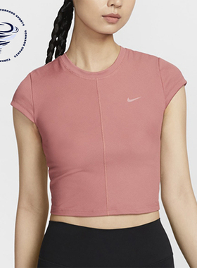 Nike/耐克正品夏季新款女士短款训练运动紧身短袖FV7875-634